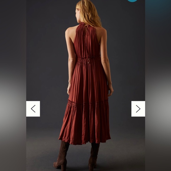 Anthropologie Dresses & Skirts - Anthropologie Halter Tie Back Dress, size 4